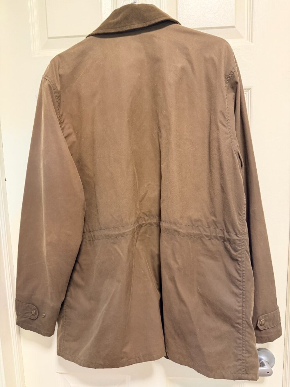 Filson Waxed Field Jacket Men’s L Brown Moleskin Collar - Picture 6 of 6